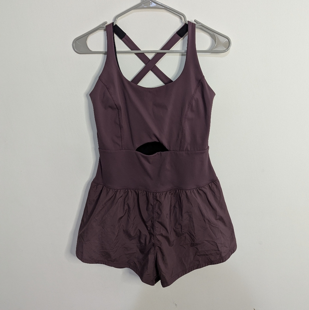 FP Movement By Free People Size Small Righteous Runsie Romper In Clove